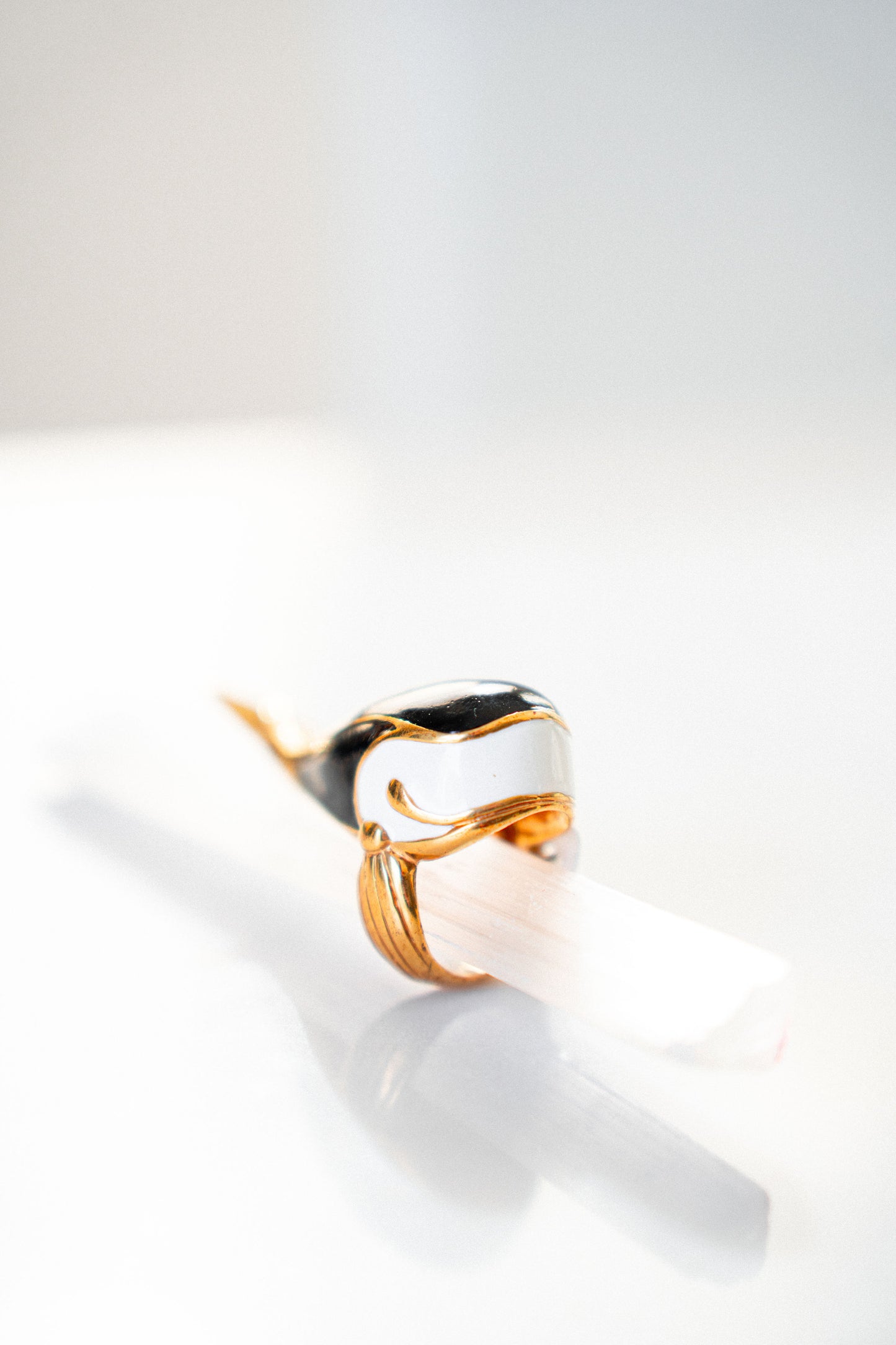 Black Whale Ring