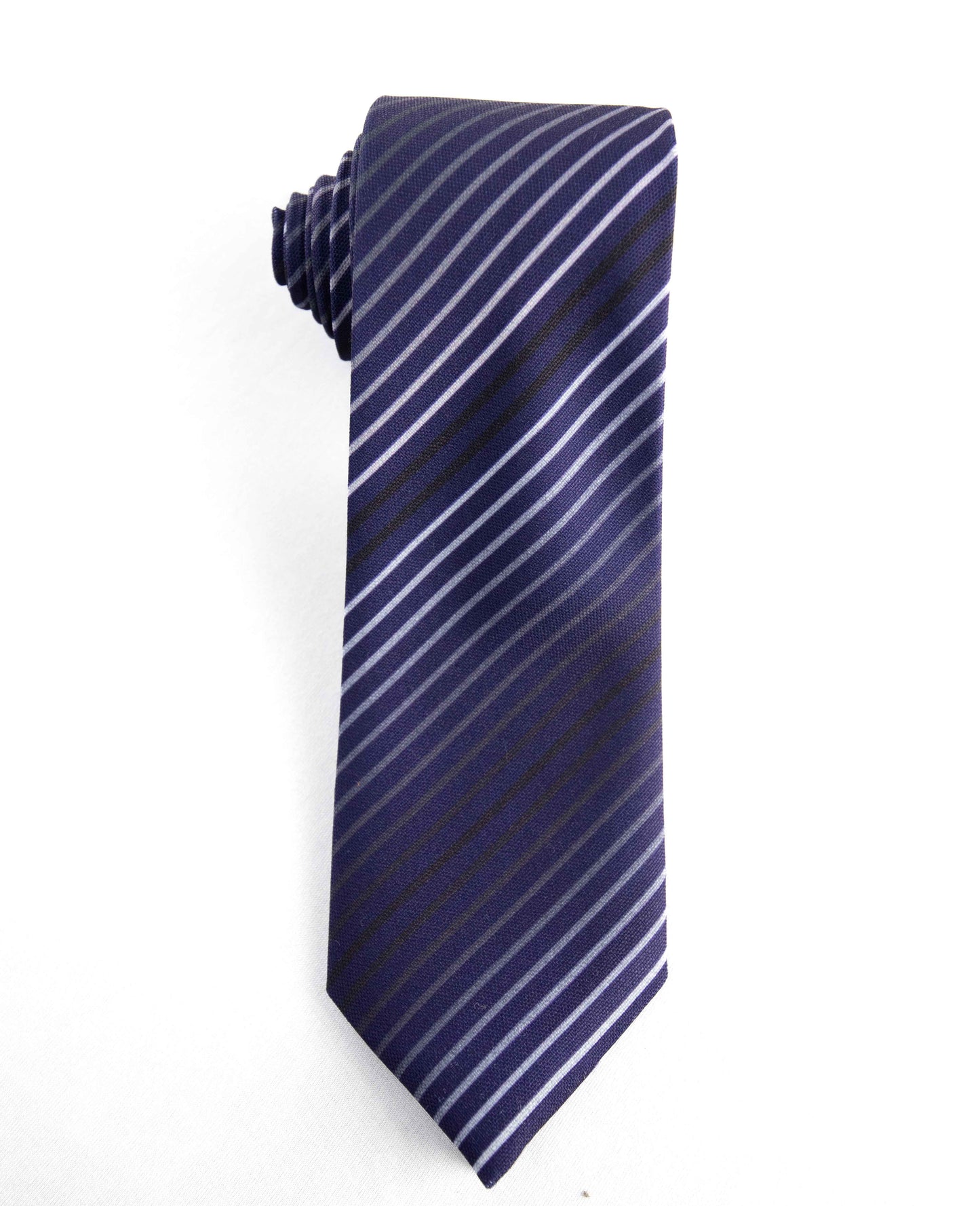 Blue/Grey Striped Tie