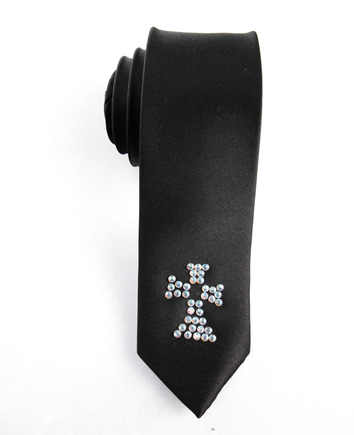 Black Cross Tie