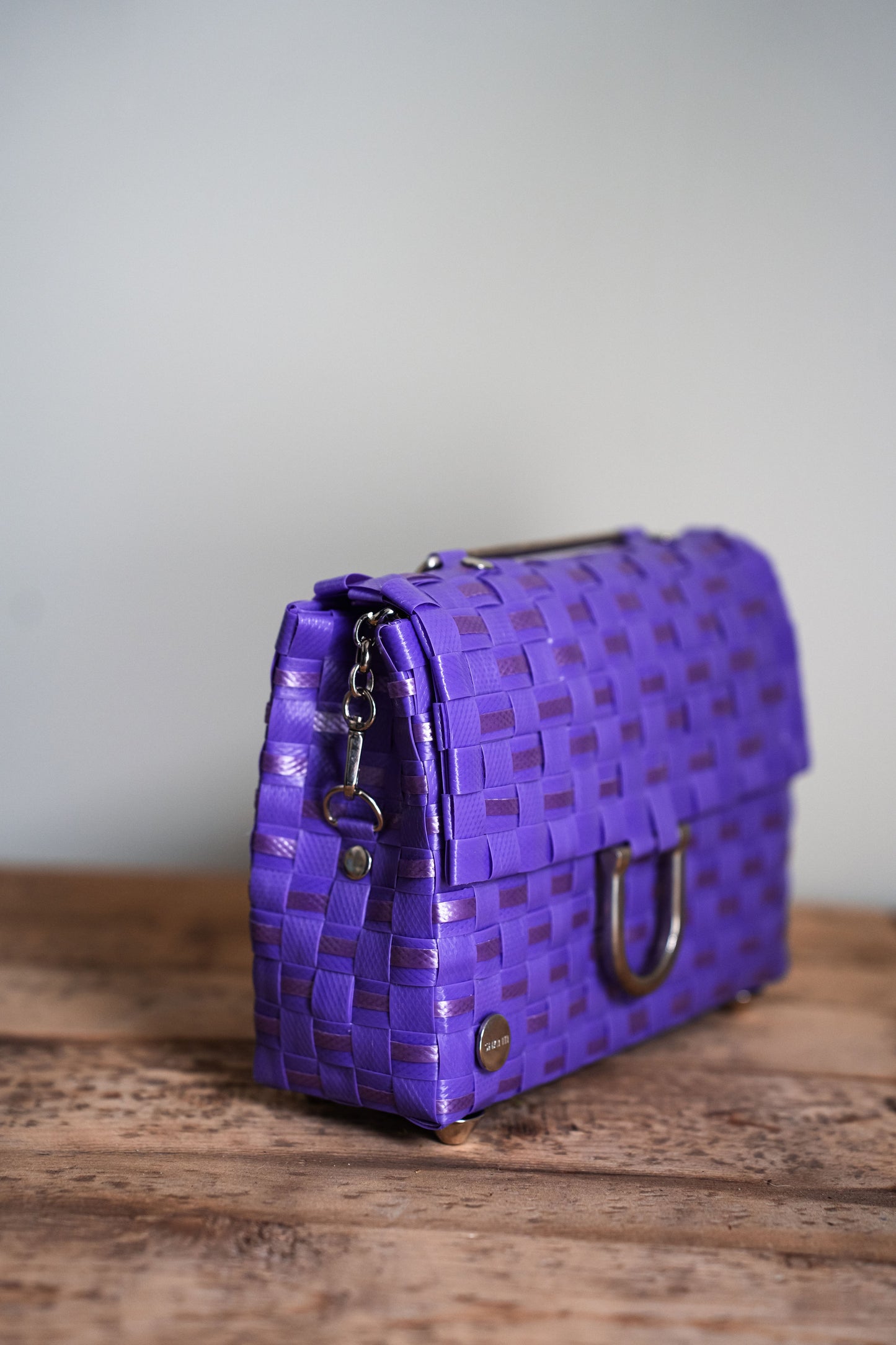 Two Toned Purple Purse