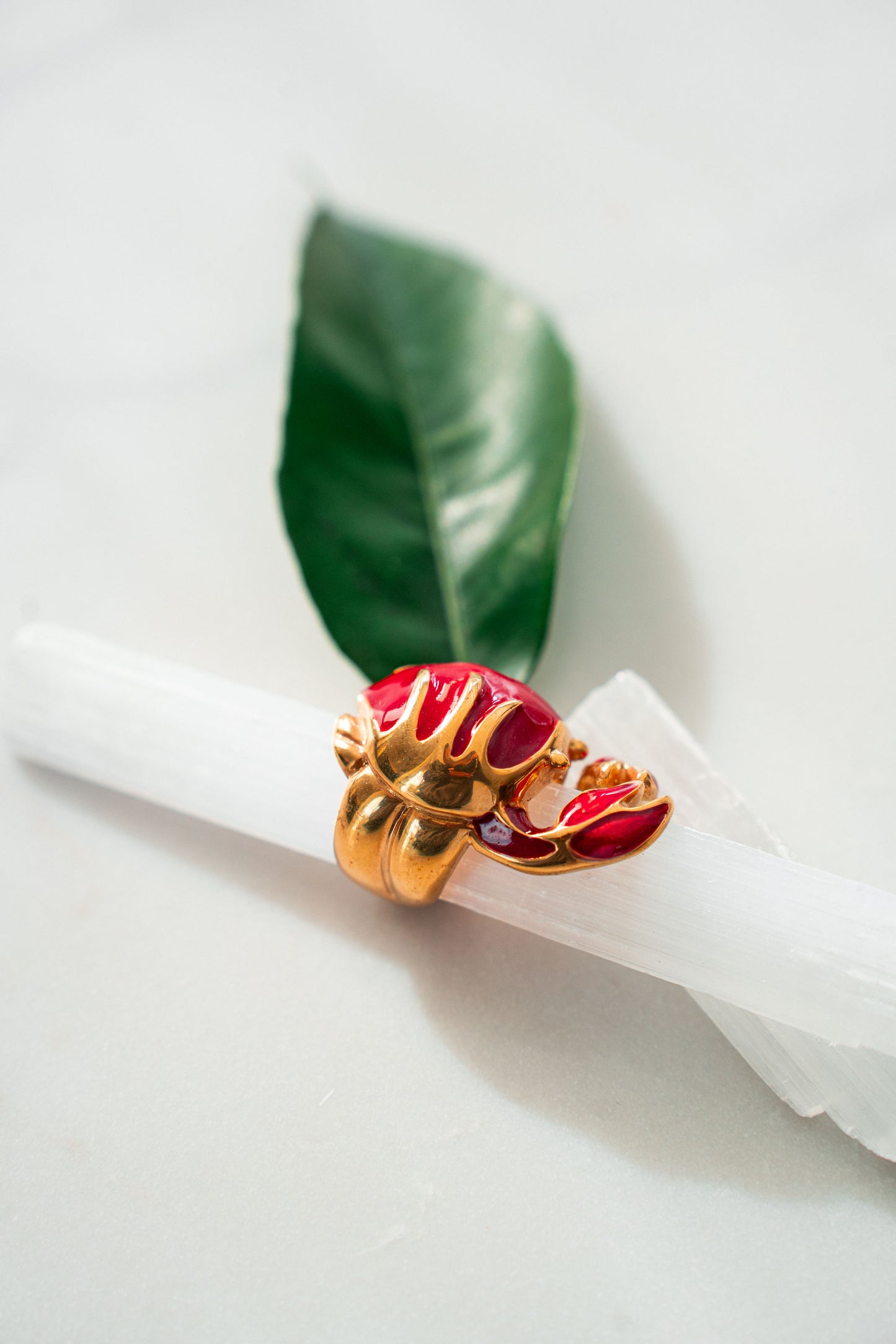 Red Crab Ring