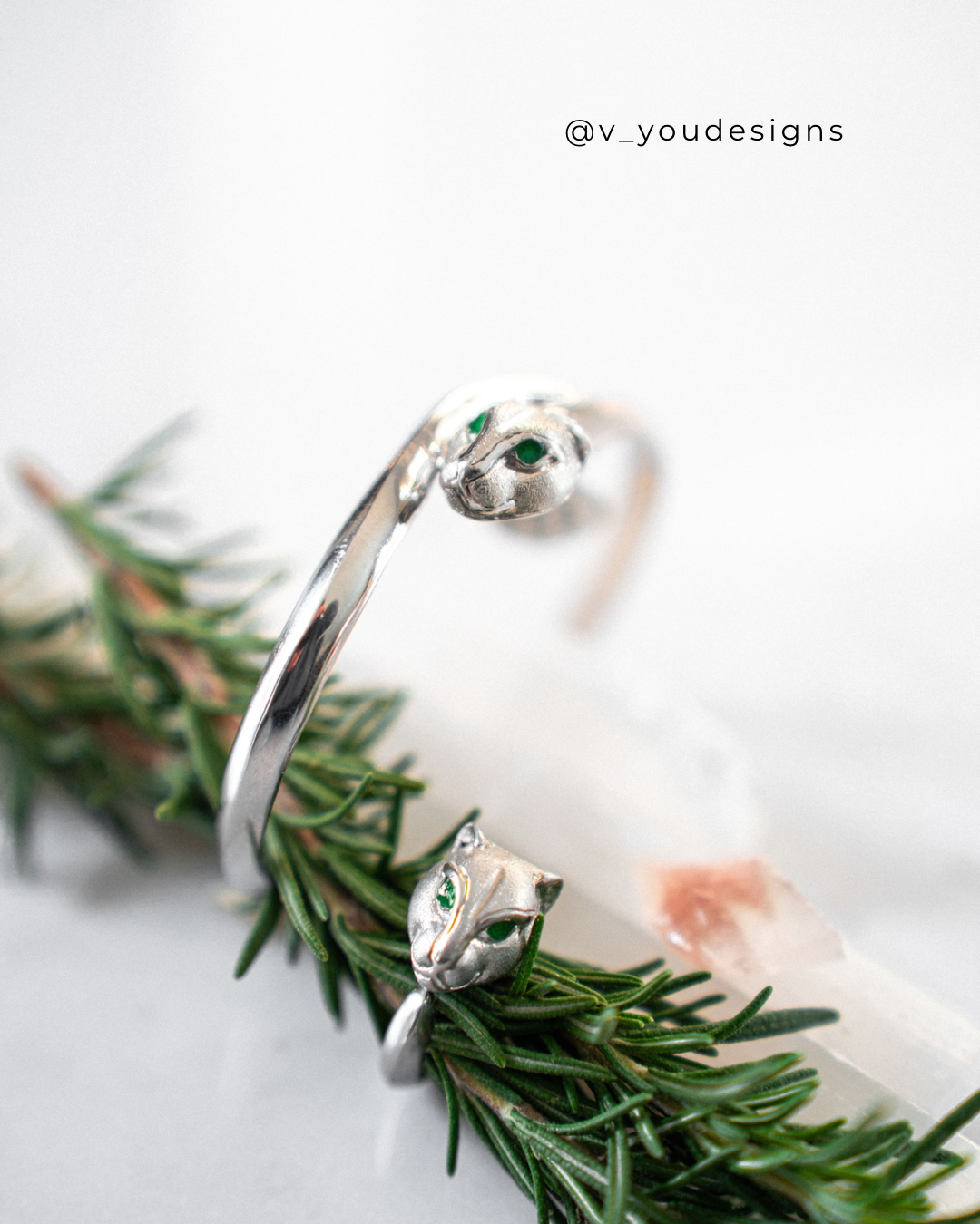 Panther cuff bracelet