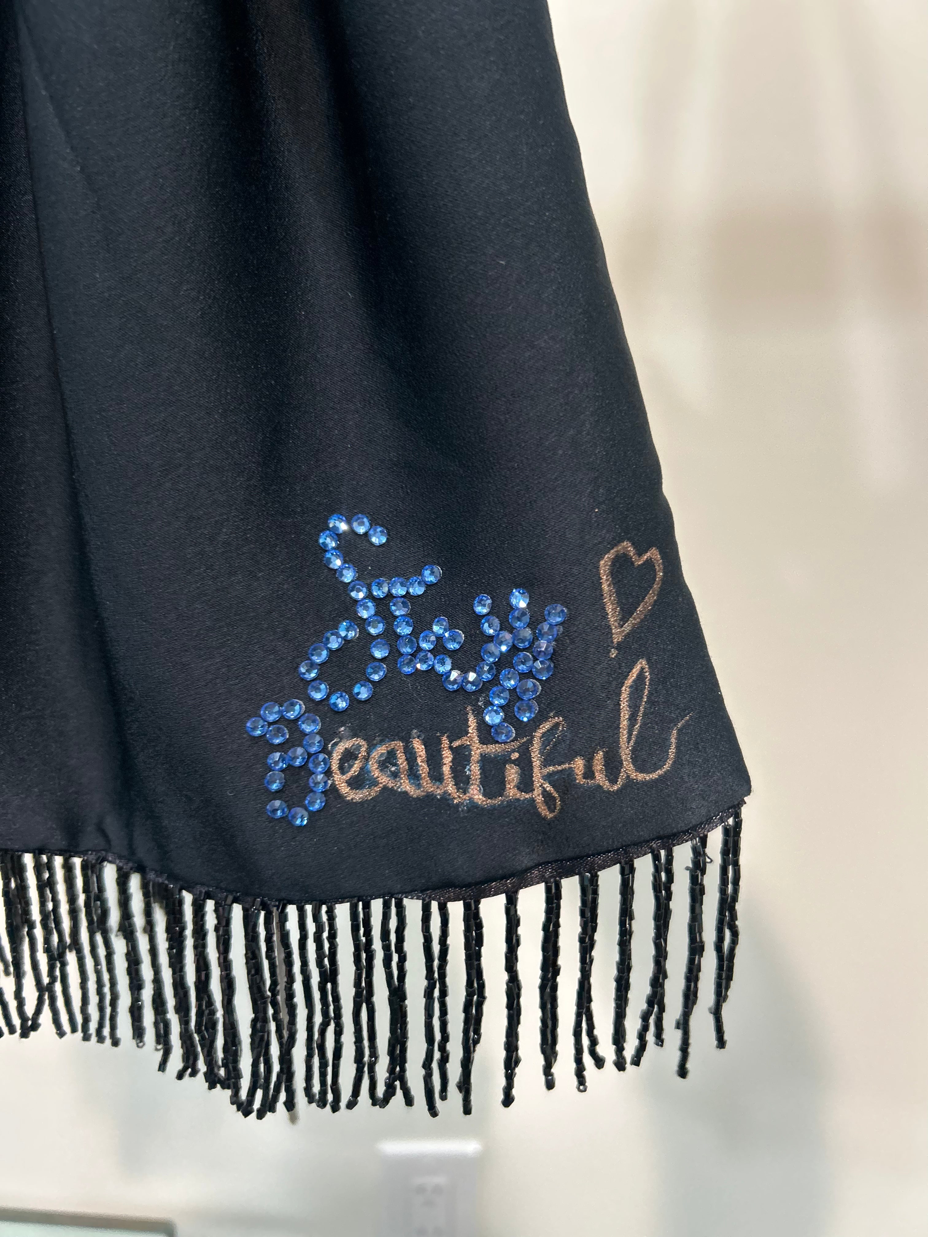Black Stay Beautiful bag