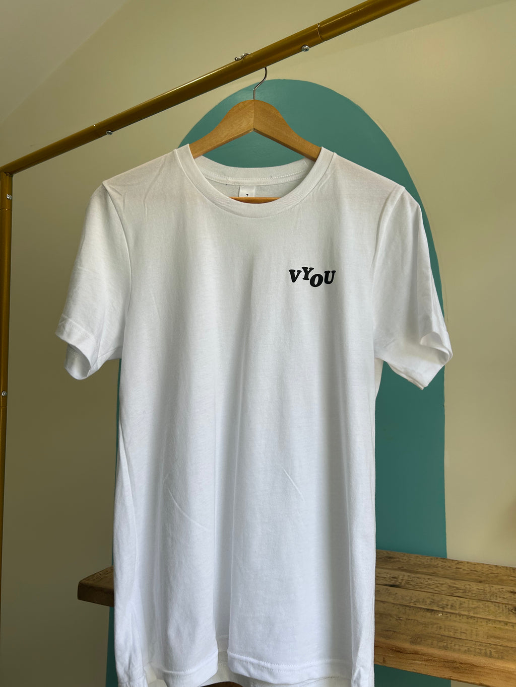 White VYOU Angel T-shirt
