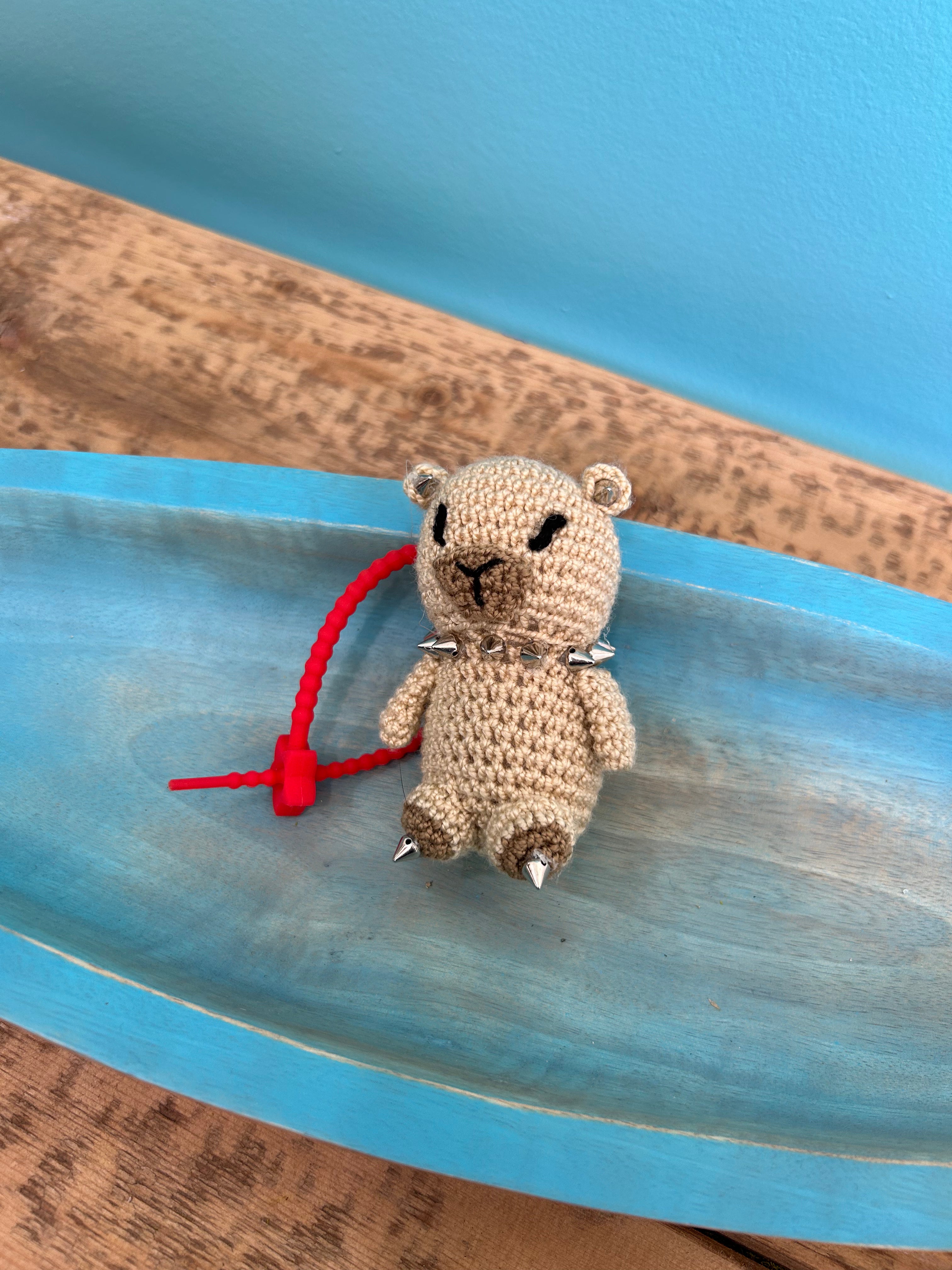 Cute crochet keychains