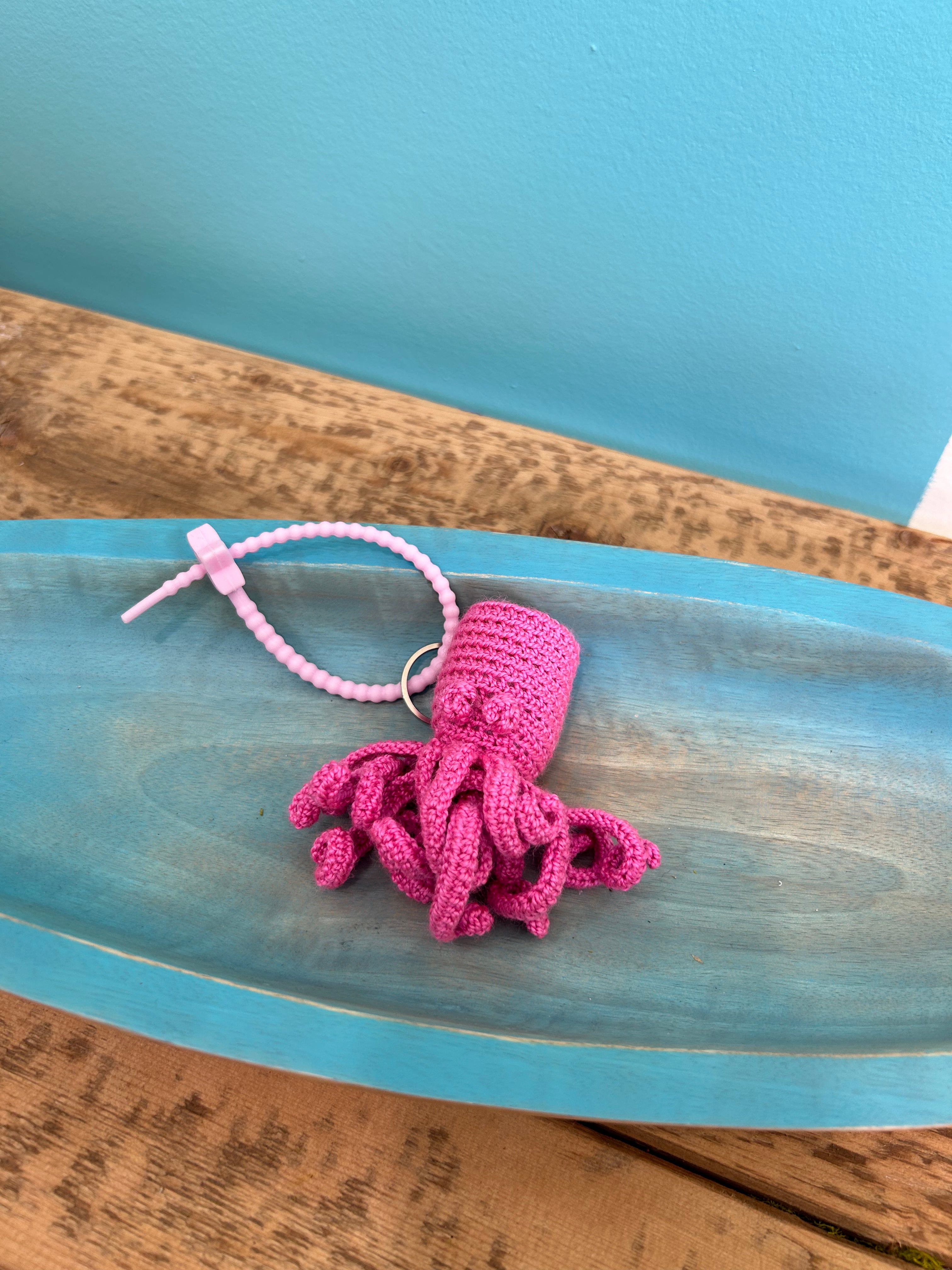 Cute crochet keychains