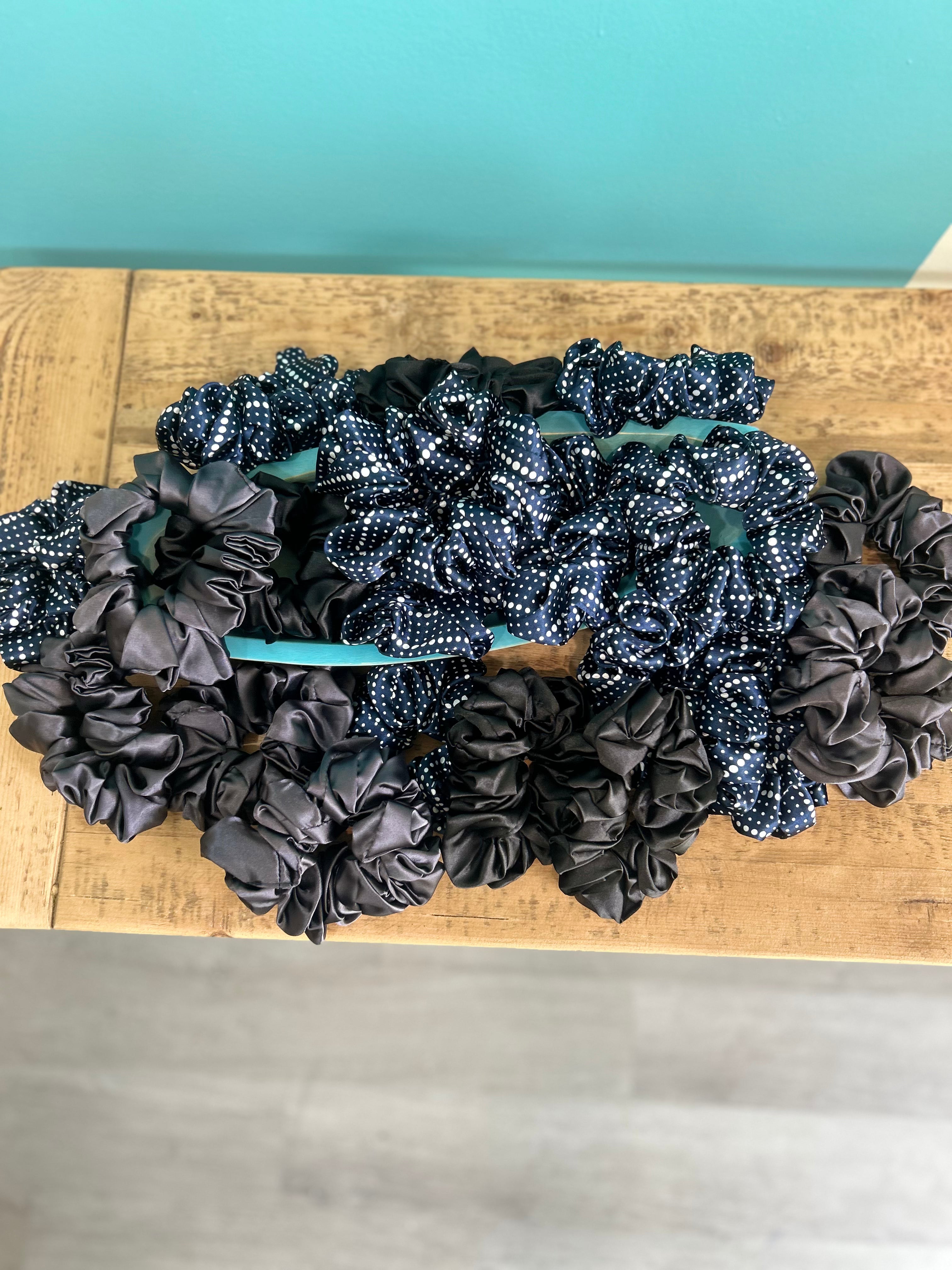Large scrunchies