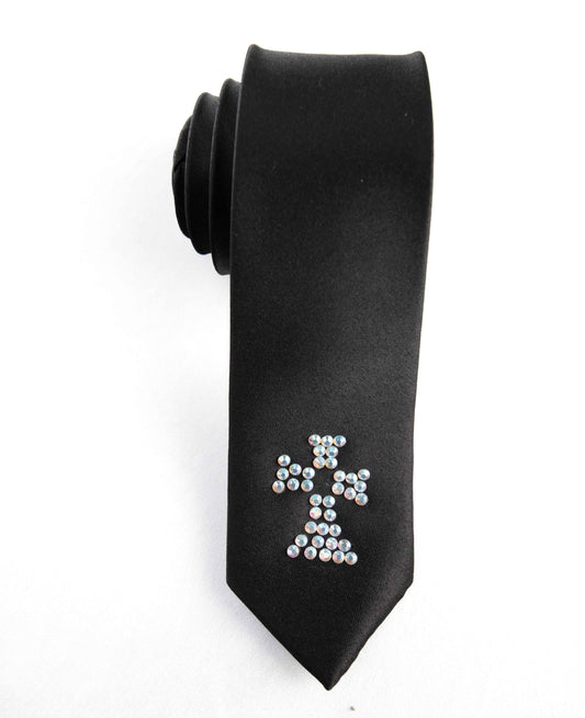 Black Cross Tie