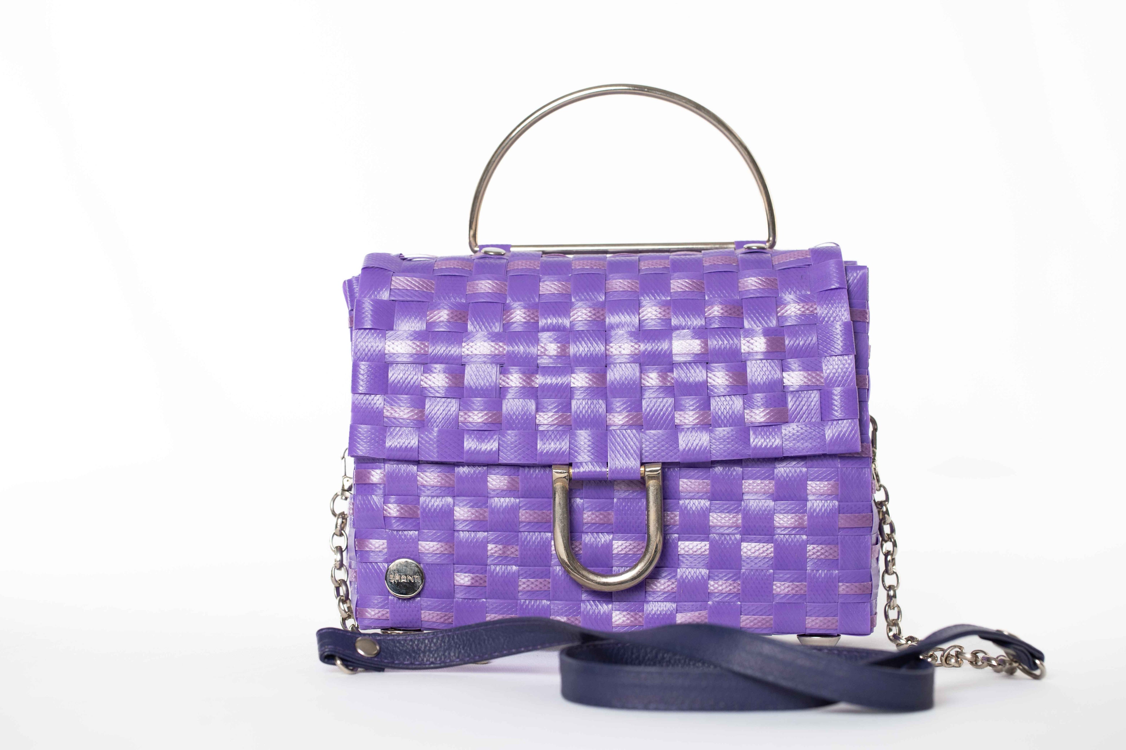 Purple zuncho purse