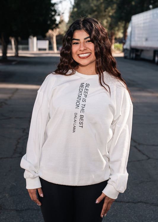 Sleep Is the Best Meditation Sweater
