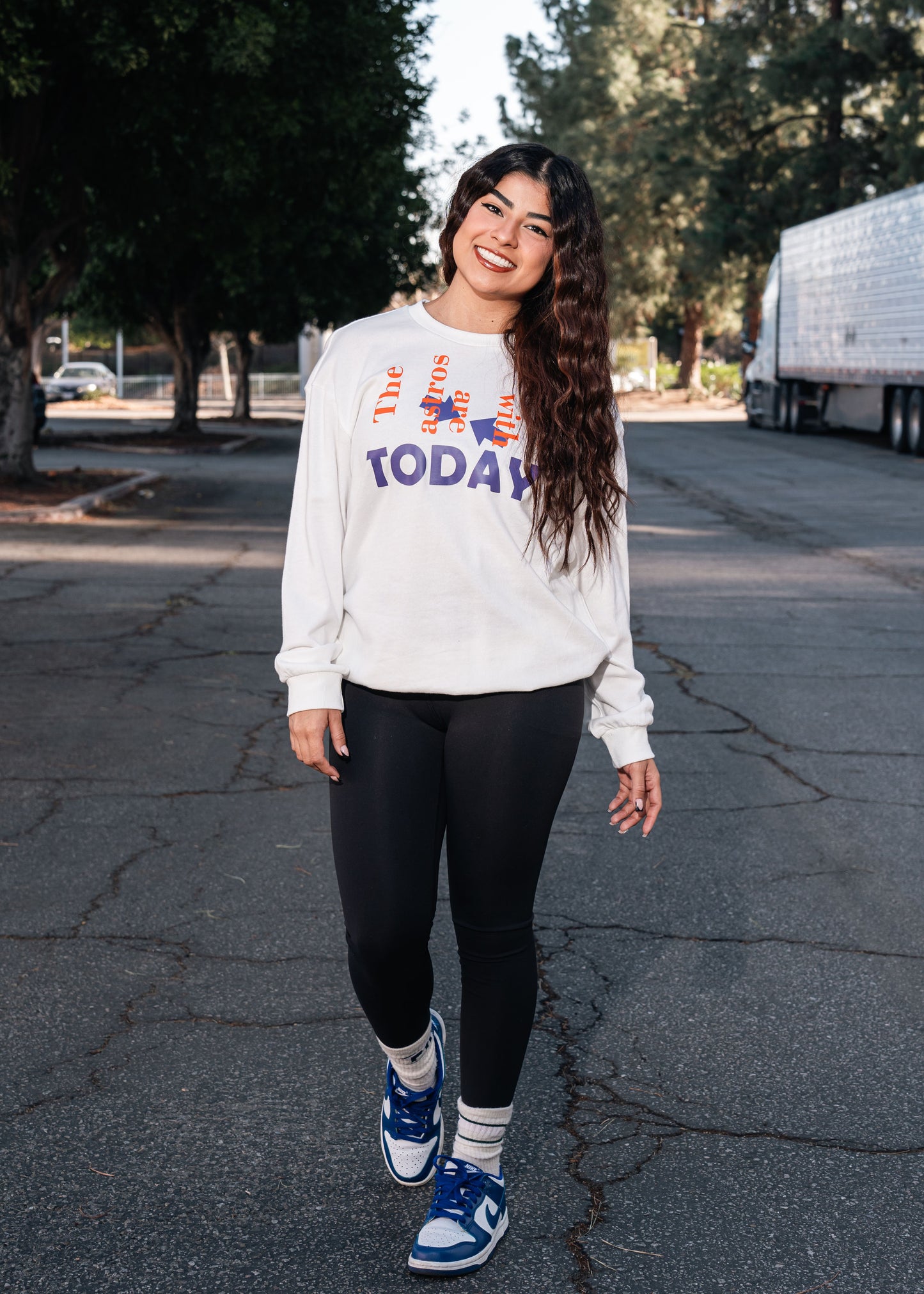 The Astros Are With Me Sweater