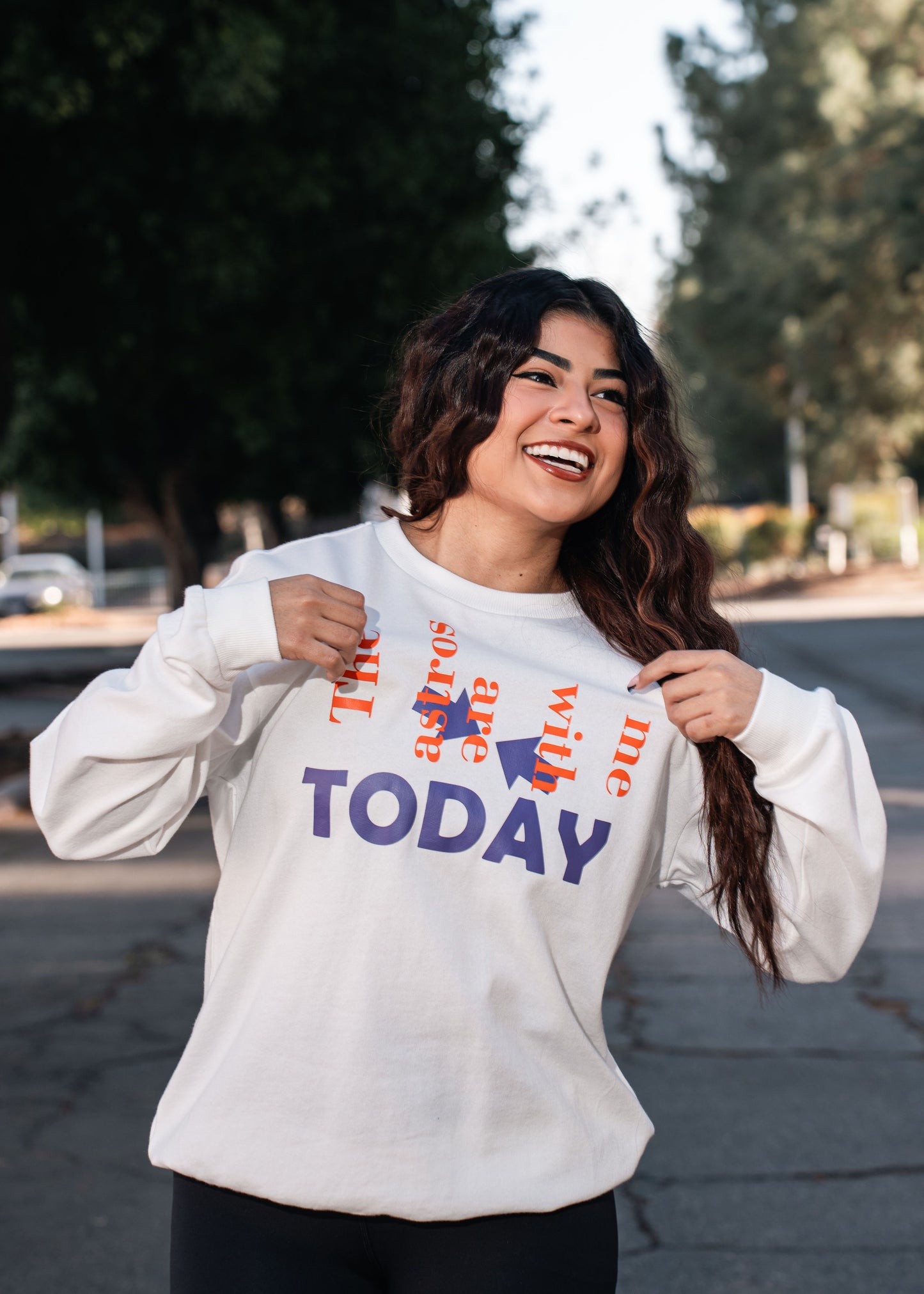 The Astros Are With Me Sweater